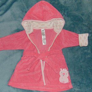 Carter's baby girls pajama bathrobe